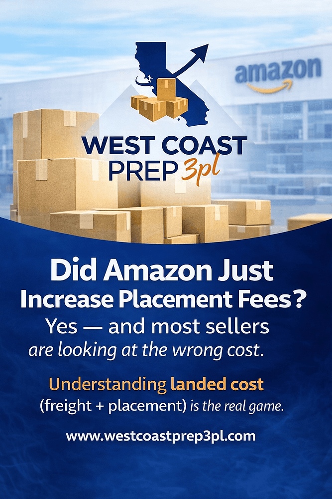 Did Amazon Just Increase Placement Fees? Yes, and Most Sellers Are Looking at the Wrong Cost