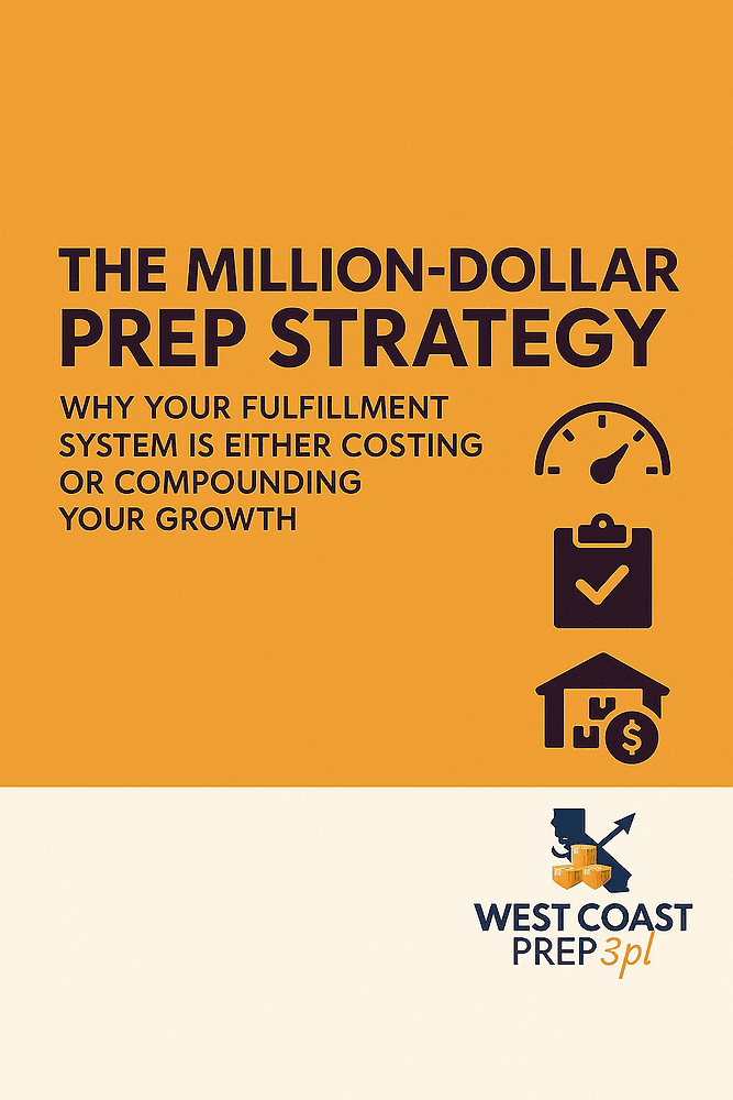 The Million Dollar Prep Strategy: Why Your Fulfillment System Is Either Costing or Compounding Your Growth